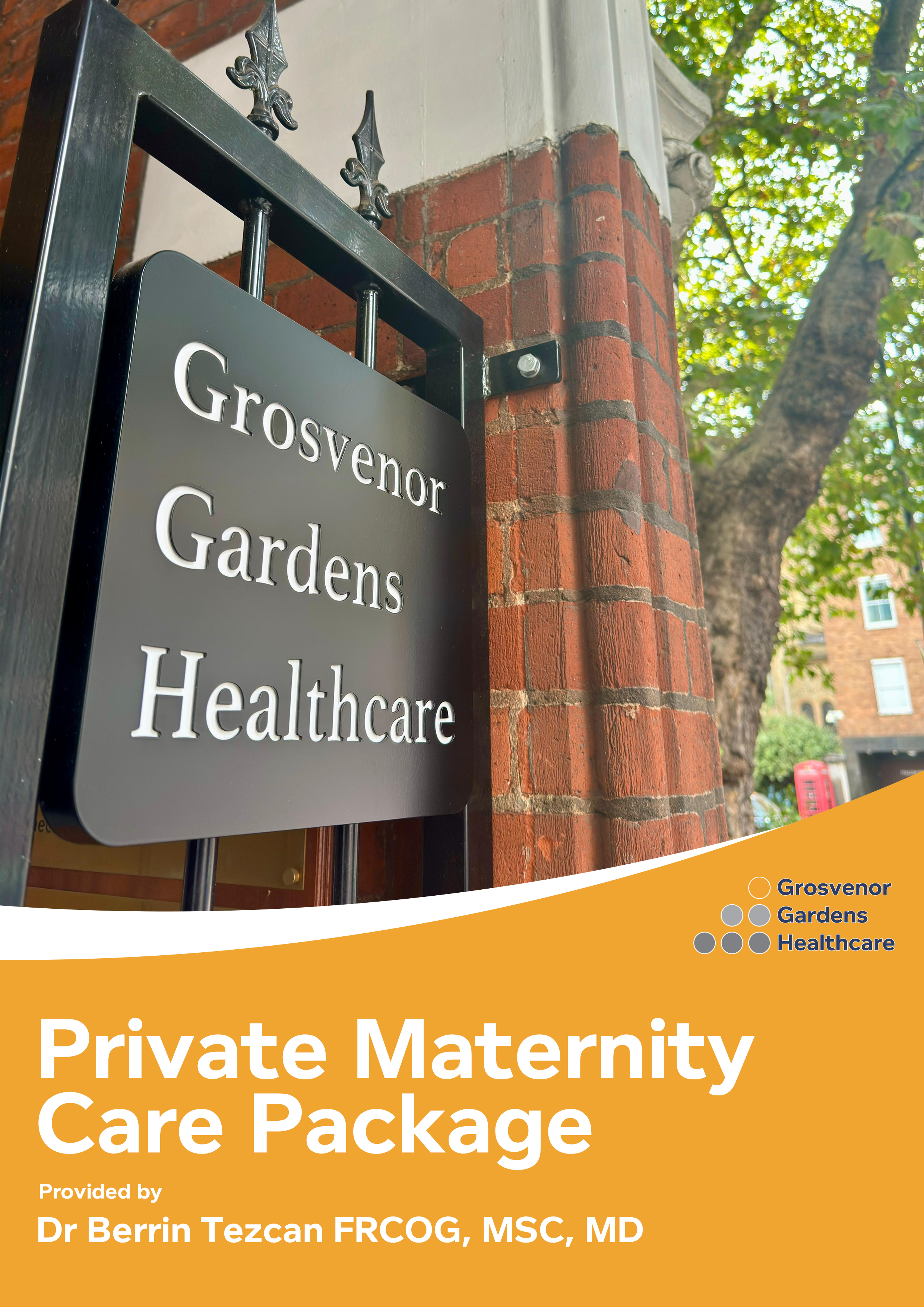 Grosvenor Gardens Healthcare Maternity Care Package Brochure